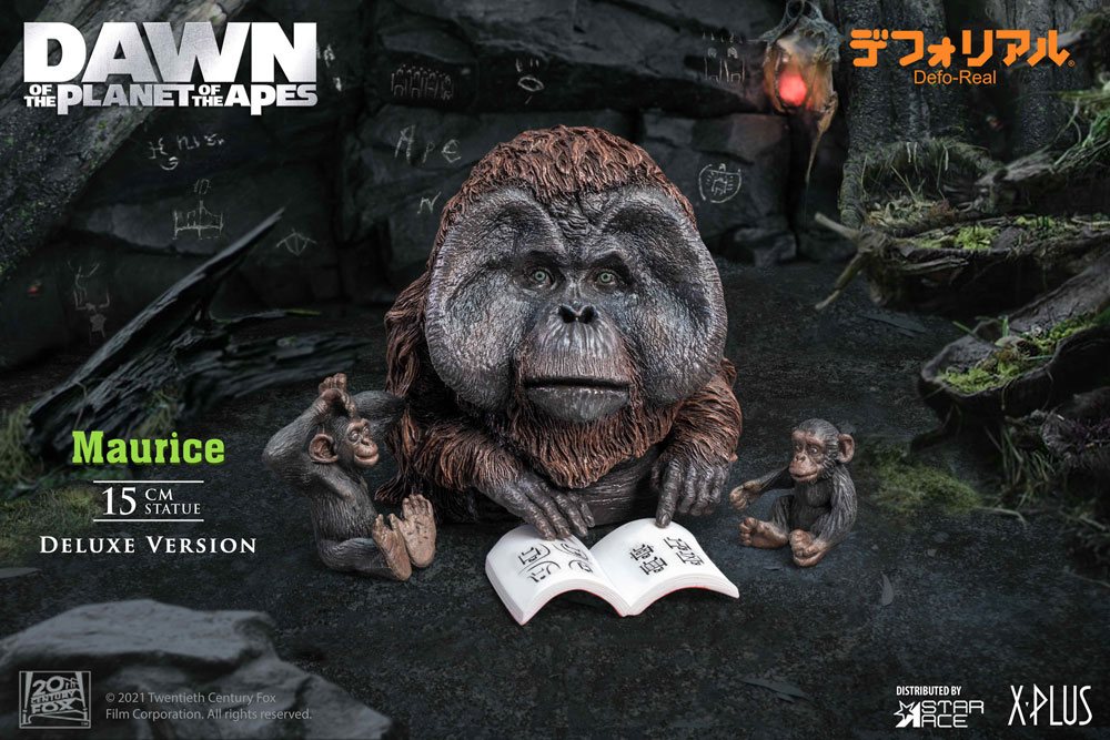 Dawn of the Planet of the Apes Vinyl Statue Maurice Deluxe Version 15 cm