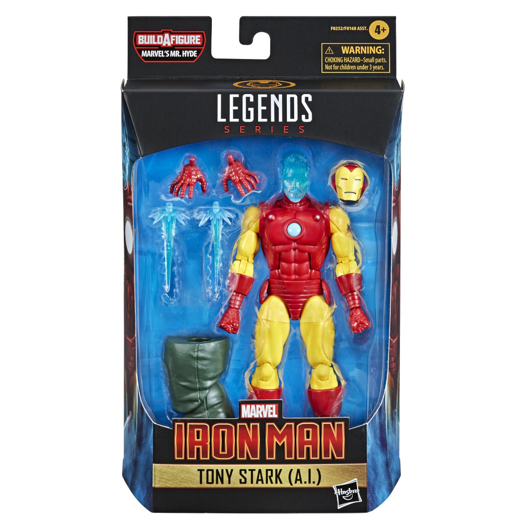 Marvel Legends Series Iron Man Tony Stark (A.I.) Action Figure 15 cm