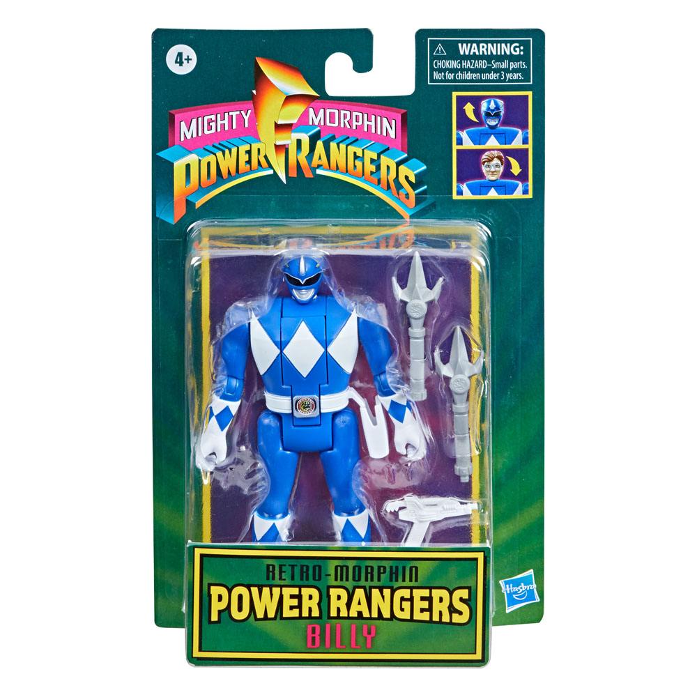 Mighty Morphin Power Rangers Retro Billy Action Figure 12 cm