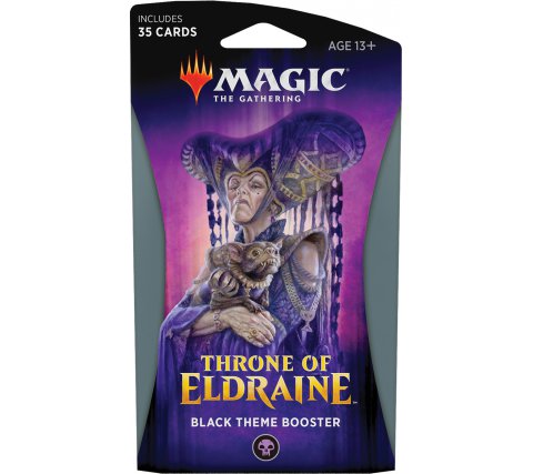 Magic the Gathering: Throne of Eldraine Black Theme Booster (English)