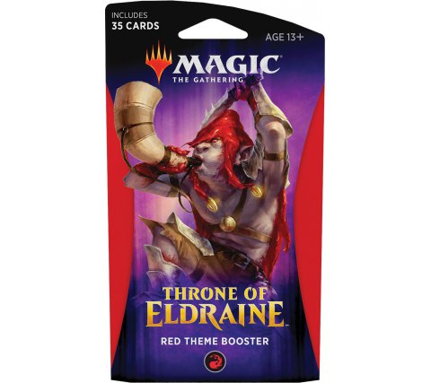 Magic the Gathering: Throne of Eldraine Red Theme Booster (English)