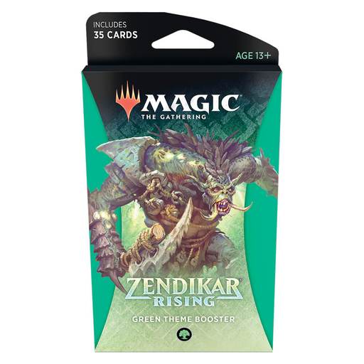 Magic the Gathering: Zendikar Rising Green Theme Booster (English)