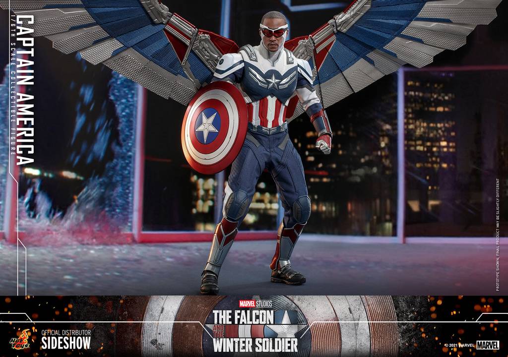 Marvel: The Falcon and the Winter Soldier -Captain America 1:6 Scale Figure