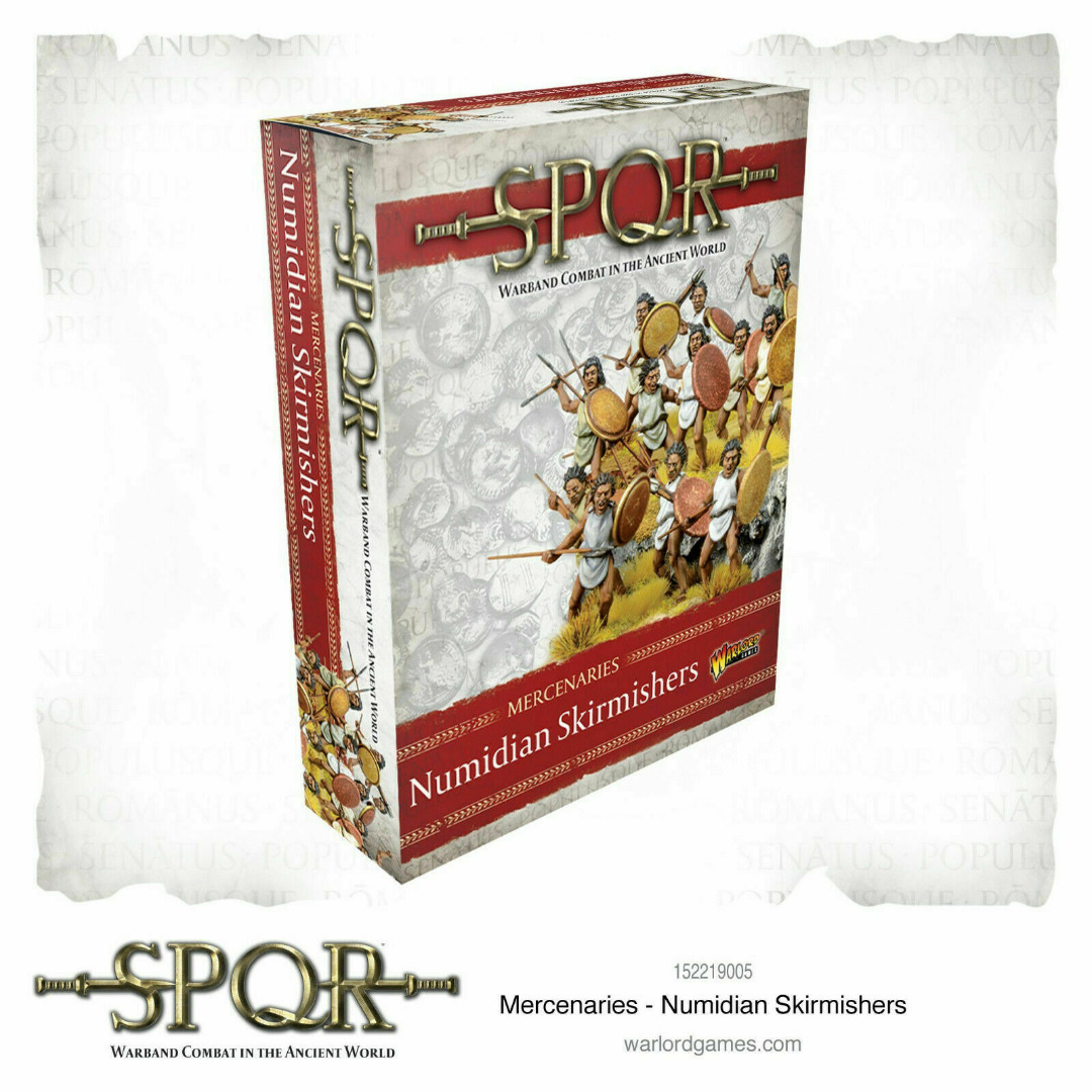 SPQR: Numidian Skirmishers Miniatures (English)
