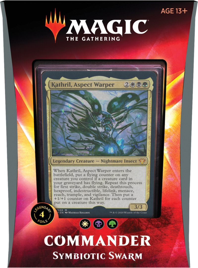 Magic the Gathering: Ikoria Commander Symbiotic Swarm Deck (English)