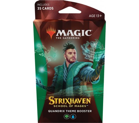 Magic the Gathering: Strixhaven Quandrix Theme Booster (English)