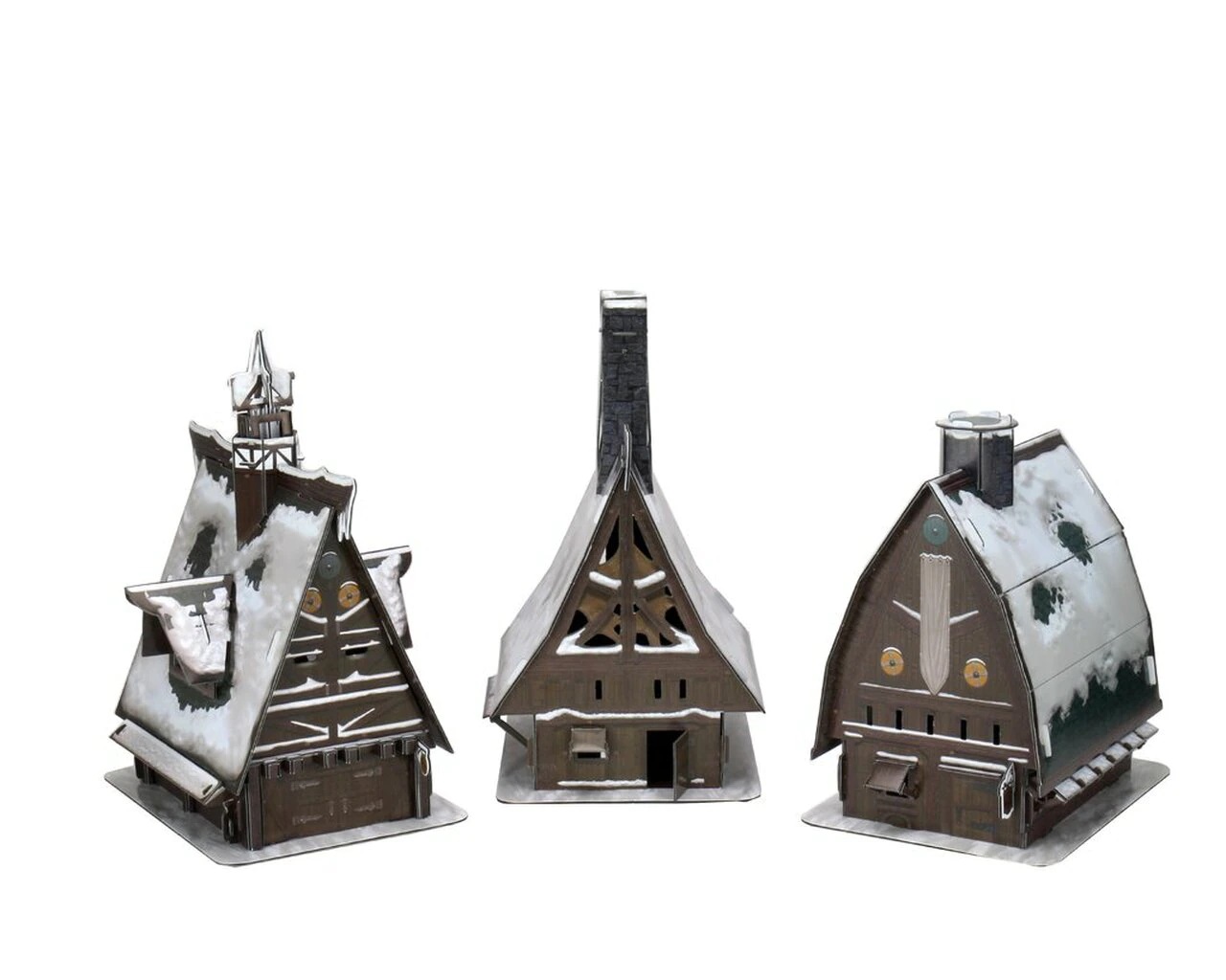 Dungeons and Dragons: Rime of the Frostmaiden Ten Towns Papercraft Set 