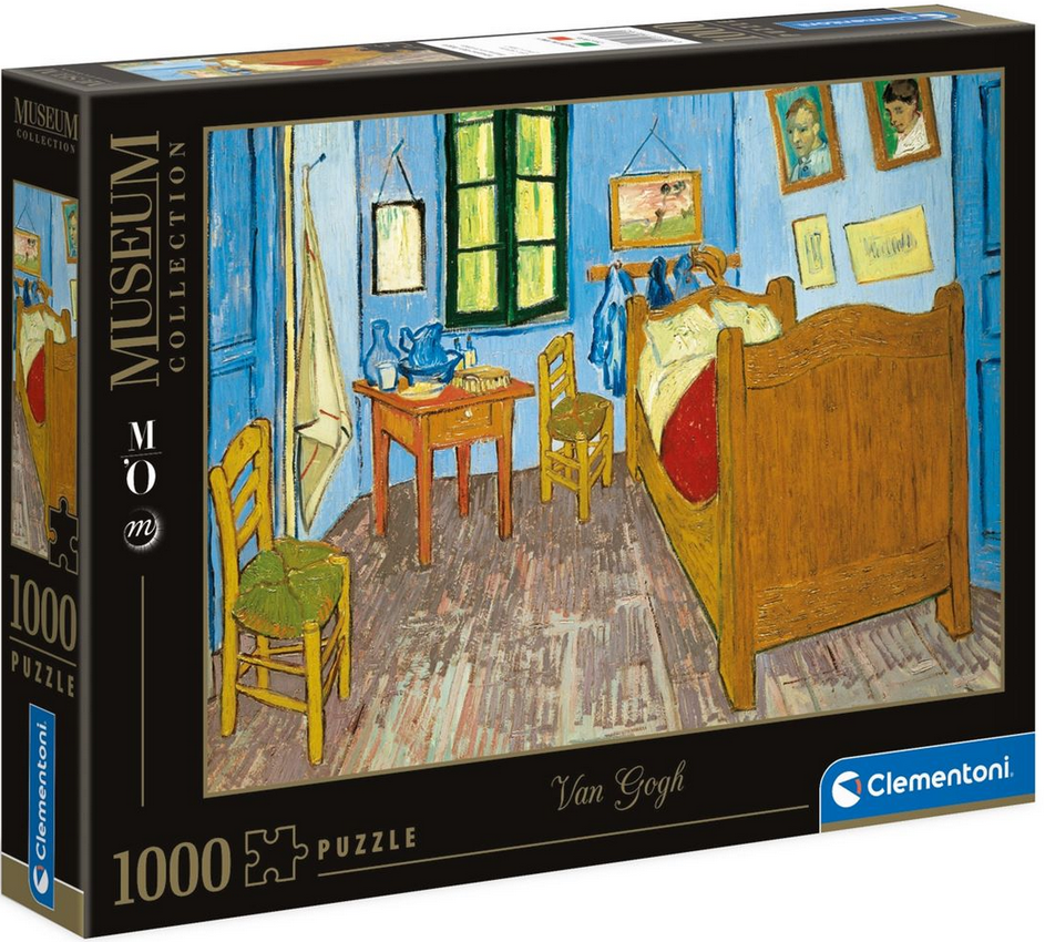 Clementoni Puzzle - Vincent Van Gogh Bedroom in Arles (1000 peças)