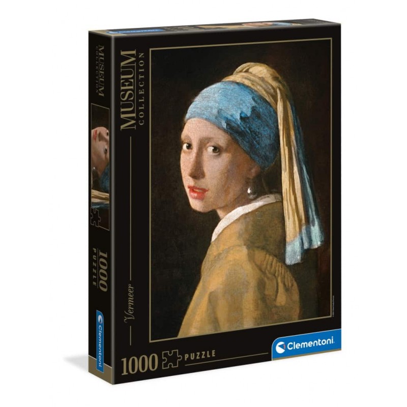 Clementoni Puzzle - Johannes Vermeer Girl with a Pearl Earring (1000 peças)