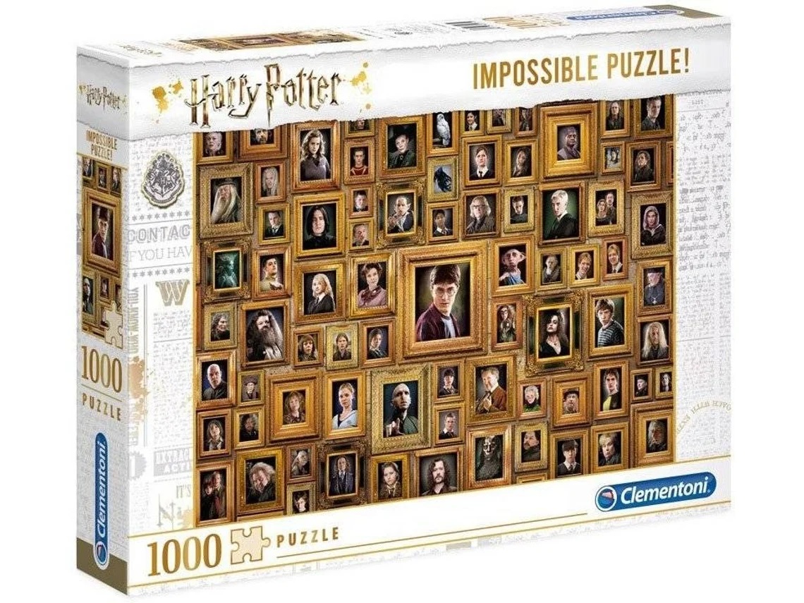 Clementoni Puzzle - Harry Potter Impossible Puzzle (1000 peças)