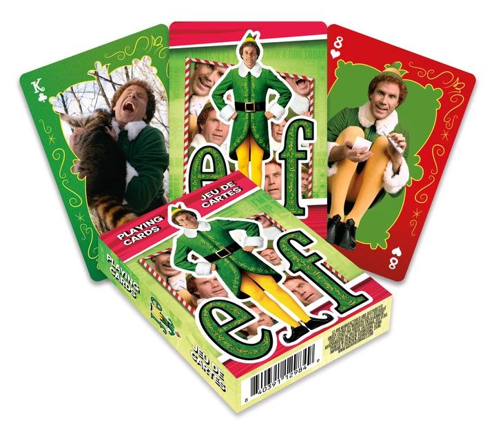 Elf Playing Playing Cards Movie