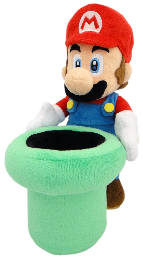 Super Mario Bros.: Mario Warp Pipe 9 inch Plush 