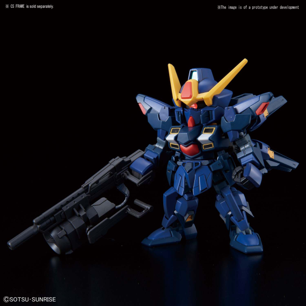 Gundam: SD Gundam Cross Silhouette Sisquiede - Titans Colors Model Kit 