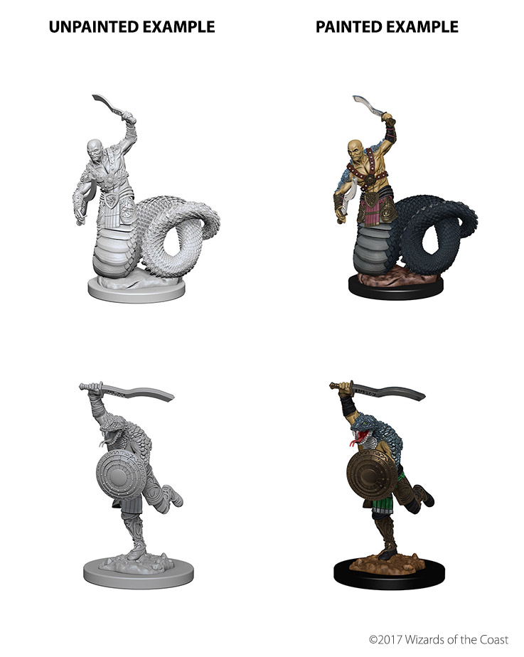 Dungeons and Dragons: Nolzur's Marvelous Miniatures - Yuan-Ti Malisons