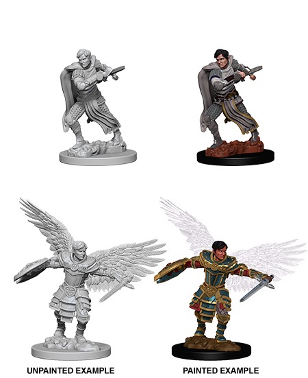 Dungeons and Dragons: Nolzur's Marvelous Miniatures - Male Aasimar Fighter 