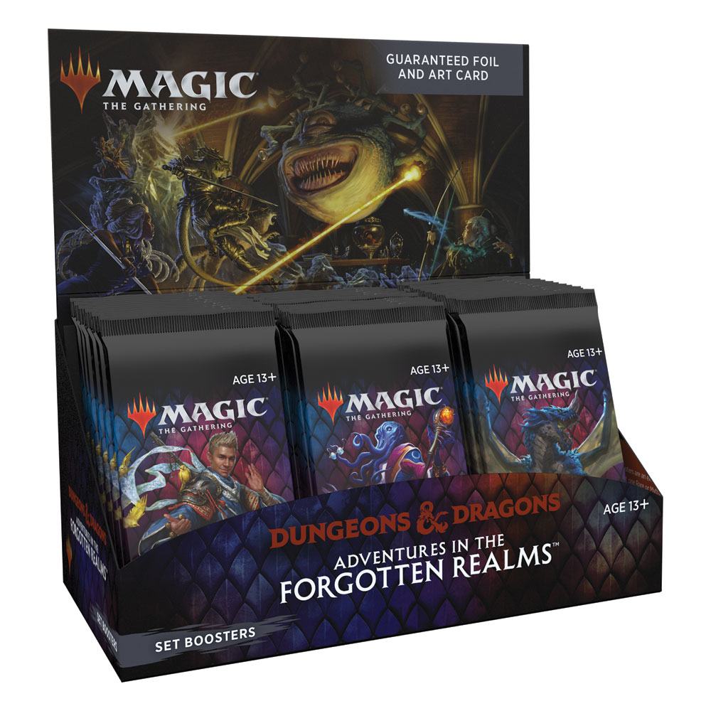 Magic the Gathering: Adventures in the Forgotten Realms Set Booster Display