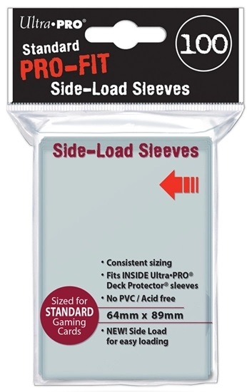 Ultra Pro - Sleeves Standard - PRO-Fit Side Load (100 Sleeves)