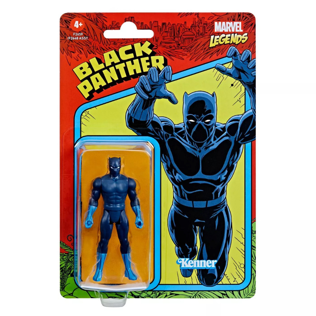 Marvel Legends Retro Action Figure Black Panther 10 cm