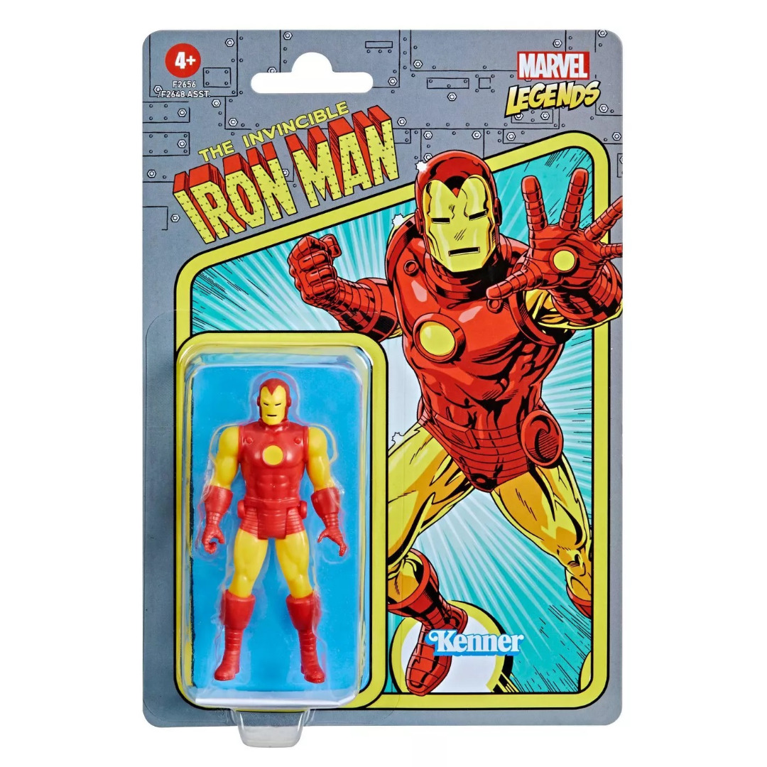 Marvel Legends Retro Action Figure Iron Man 10 cm