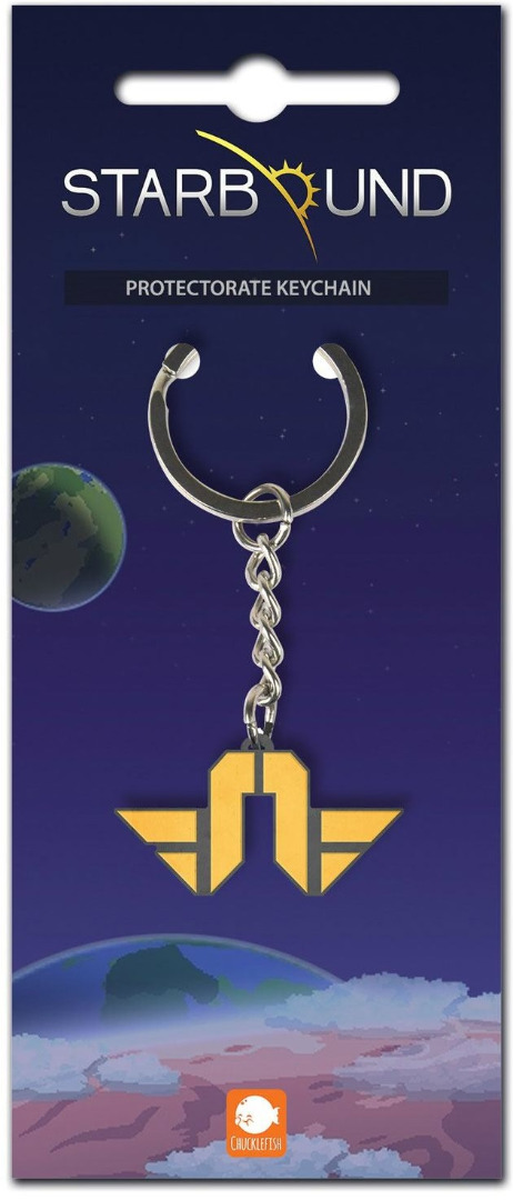 Porta-Chaves/Keychain Metal Starbound Terrene Protectorate