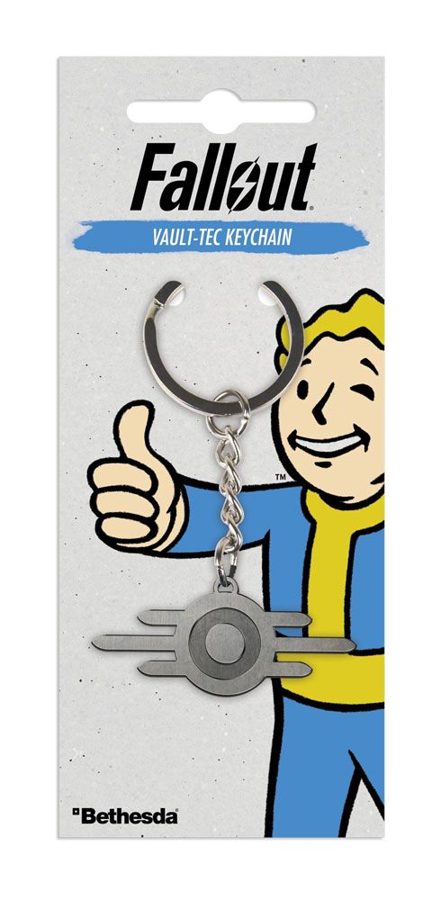 Porta-Chaves/Metal Keychain Fallout Vault-Tec
