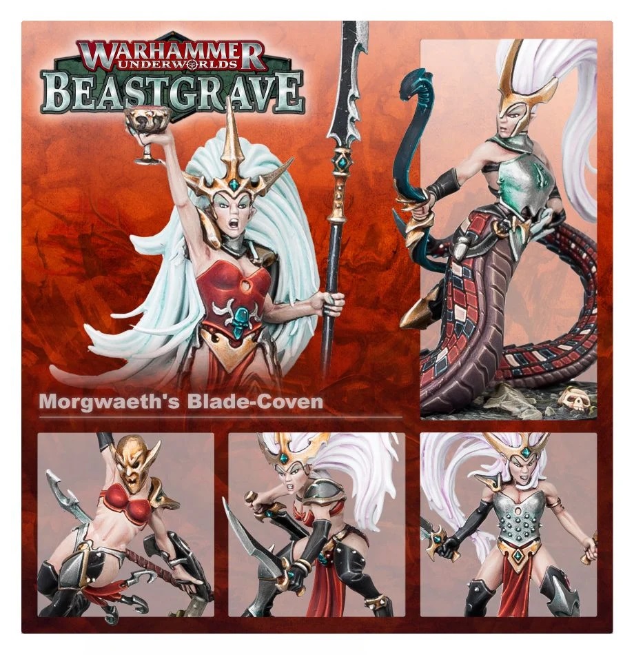 Warhammer: Underworlds Beastgrave Morgwaeth's Blade-coven
