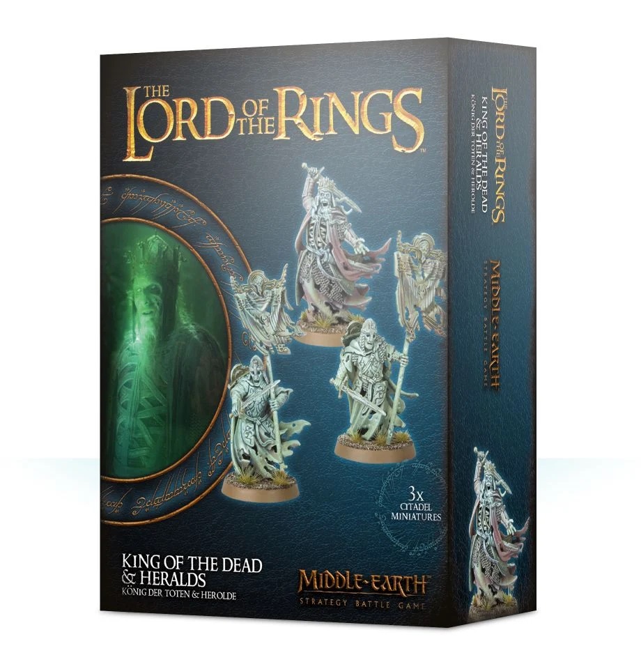 The Lord of the Rings: King of the Dead & Heralds Miniatures