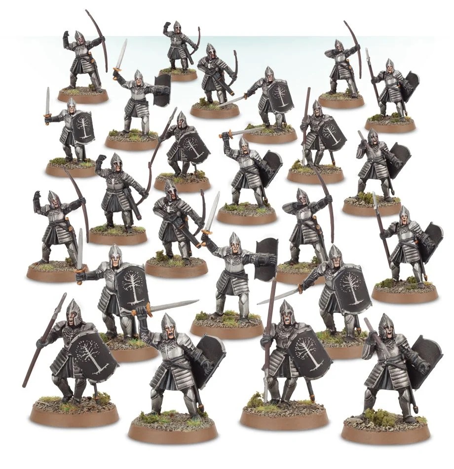 The Lord of the Rings: Warriors of Minas Tirith Miniatures