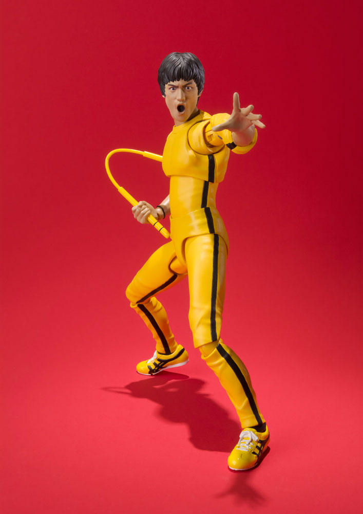 Bruce Lee S.H. Figuarts Action Figure Yellow Track Suit 14 cm