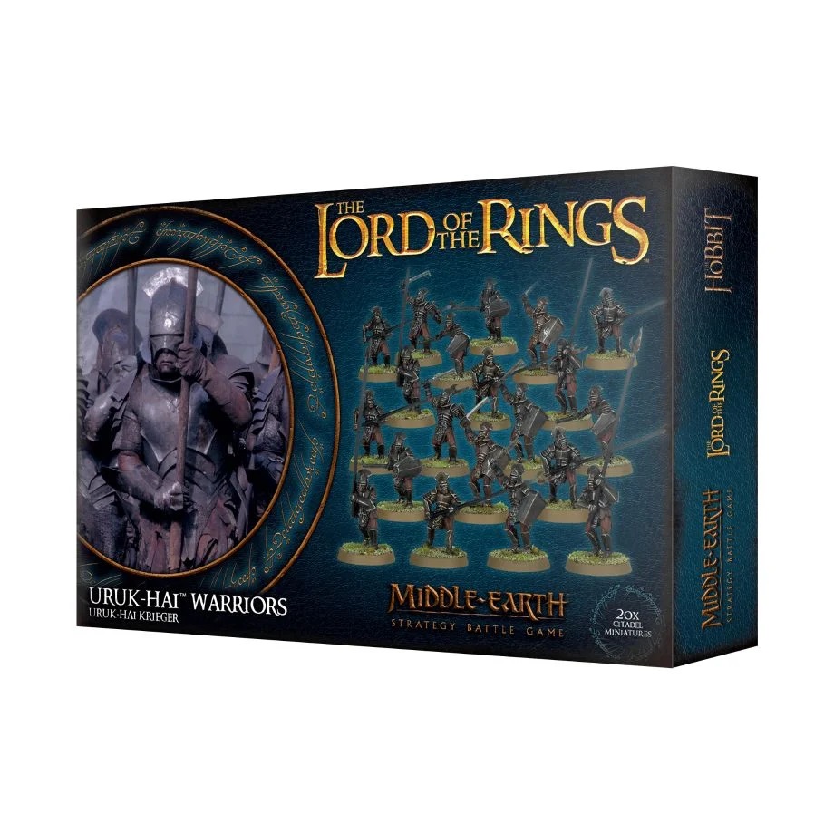 The Lord of the Rings: Uruk-hai Warriors Miniatures