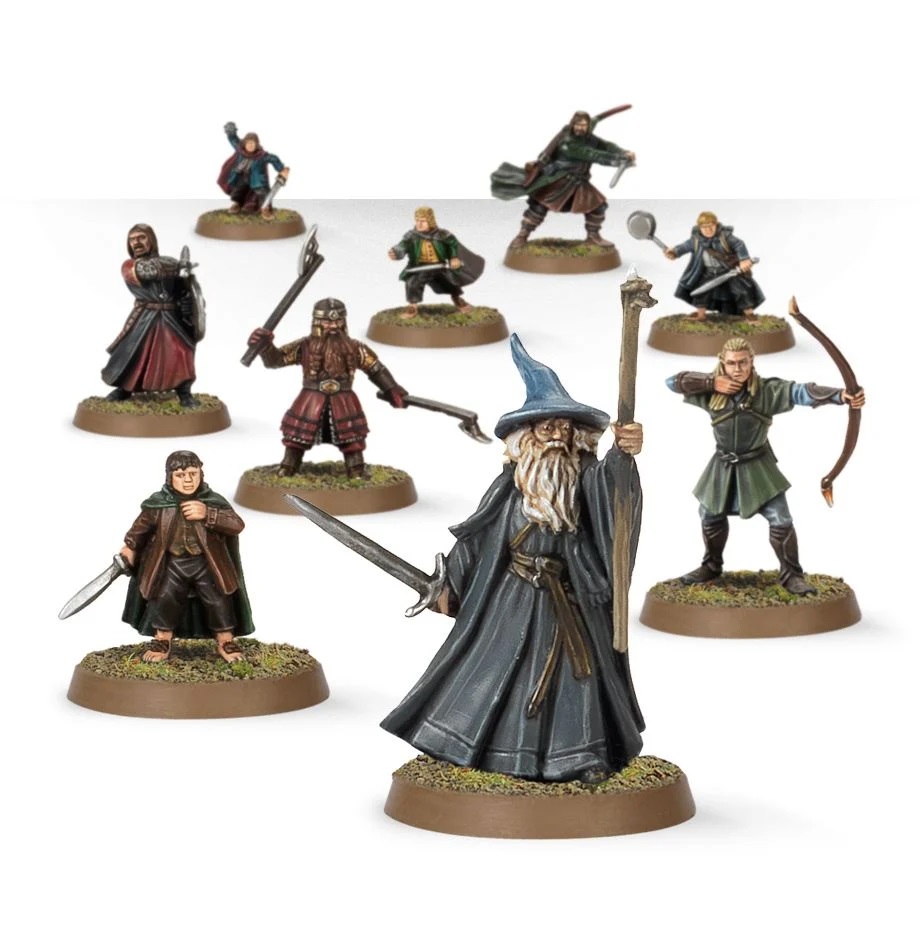 The Lord of the Rings: The Fellowship Of The Ring Miniatures