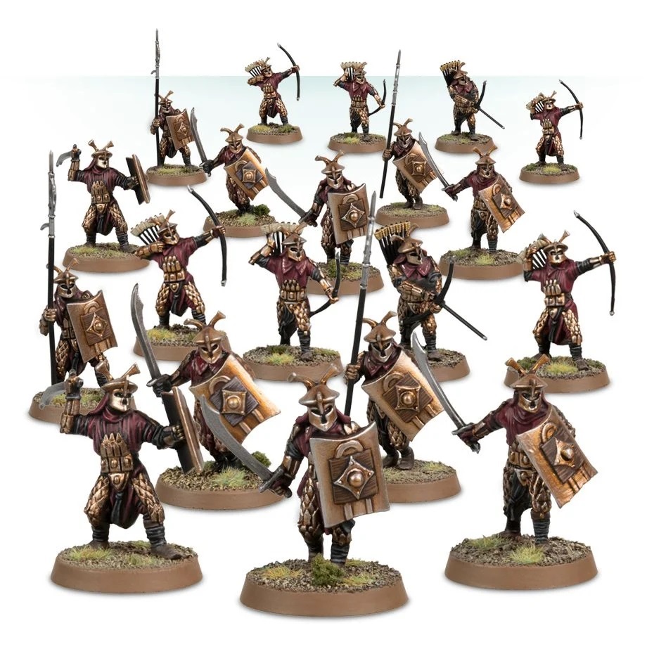 The Lord of the Rings: Easterling Warriors Miniatures