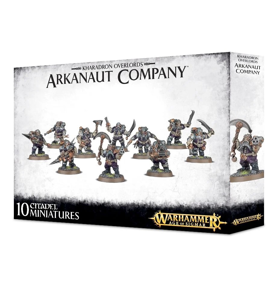 Warhammer Age of Sigmar: Kharadron Overlords Arkanaut Company Miniatures