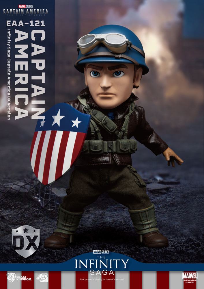 Captain America: The First Avenger Egg Attack Action Action Figure 17 cm