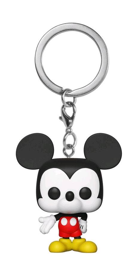 Mickey Maus 90th Anniversary Pocket POP! Vinyl Keychain Mickey Mouse 4 cm