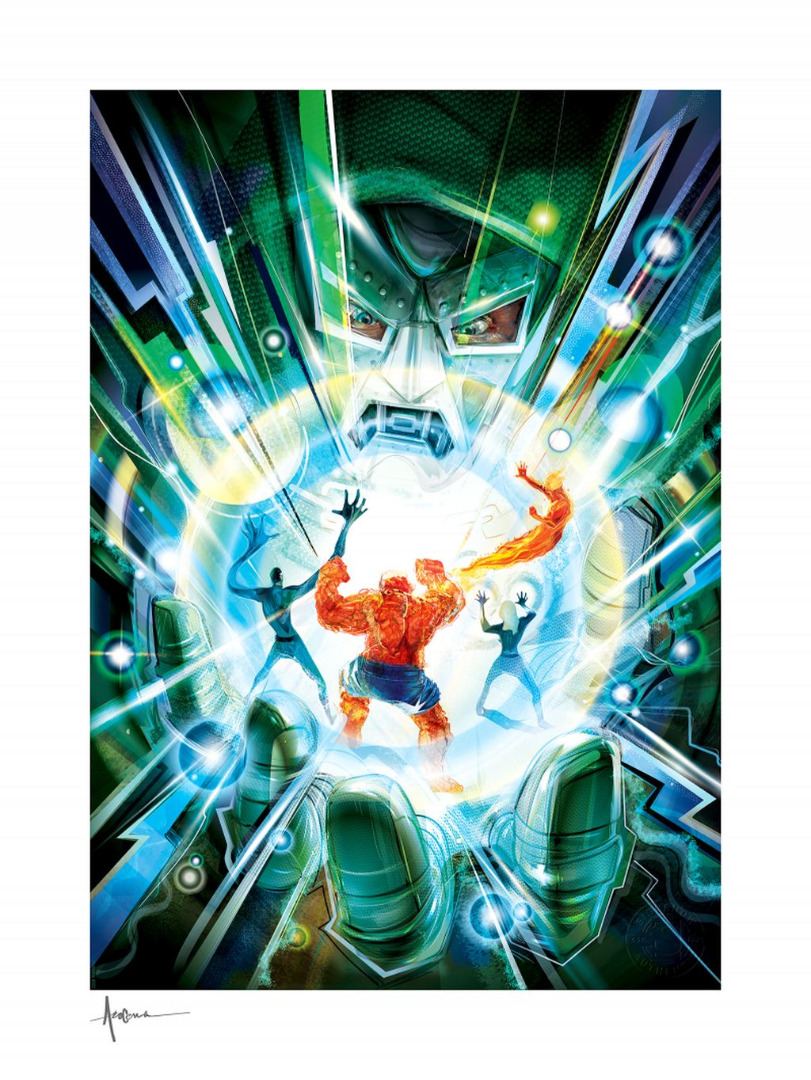 Marvel: Fantastic Four - Hand of Doom Unframed Art Print 