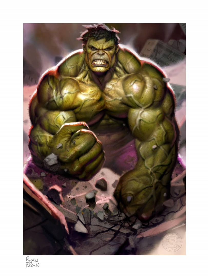 Marvel: The Incredible Hulk Unframed Art Print 