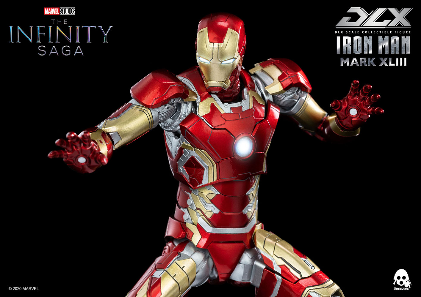 Marvel: Avengers Infinity Saga Action Figure Die cast Iron Man Mark XLIII