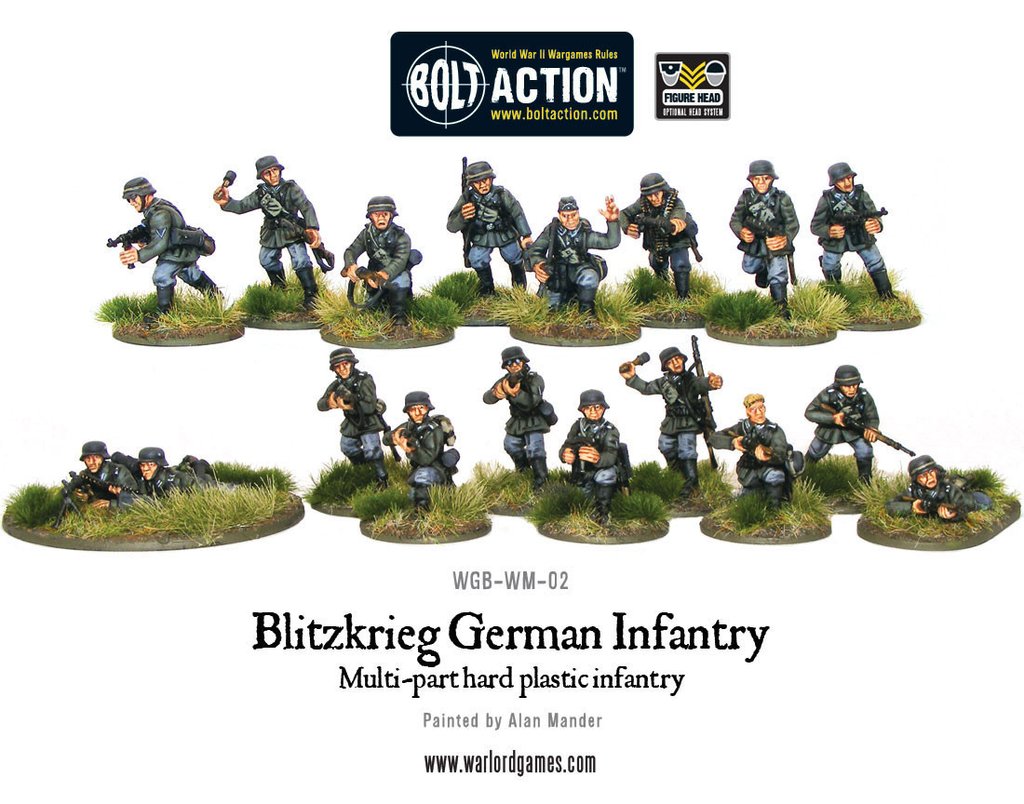 Bolt Action 2 Blitzkrieg! German Infantry (English)
