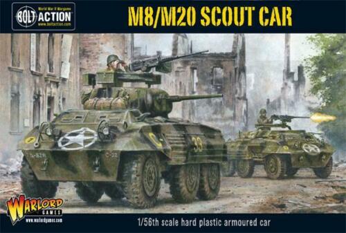 Bolt Action 2 M8/M20 Greyhound Scout Car (English)