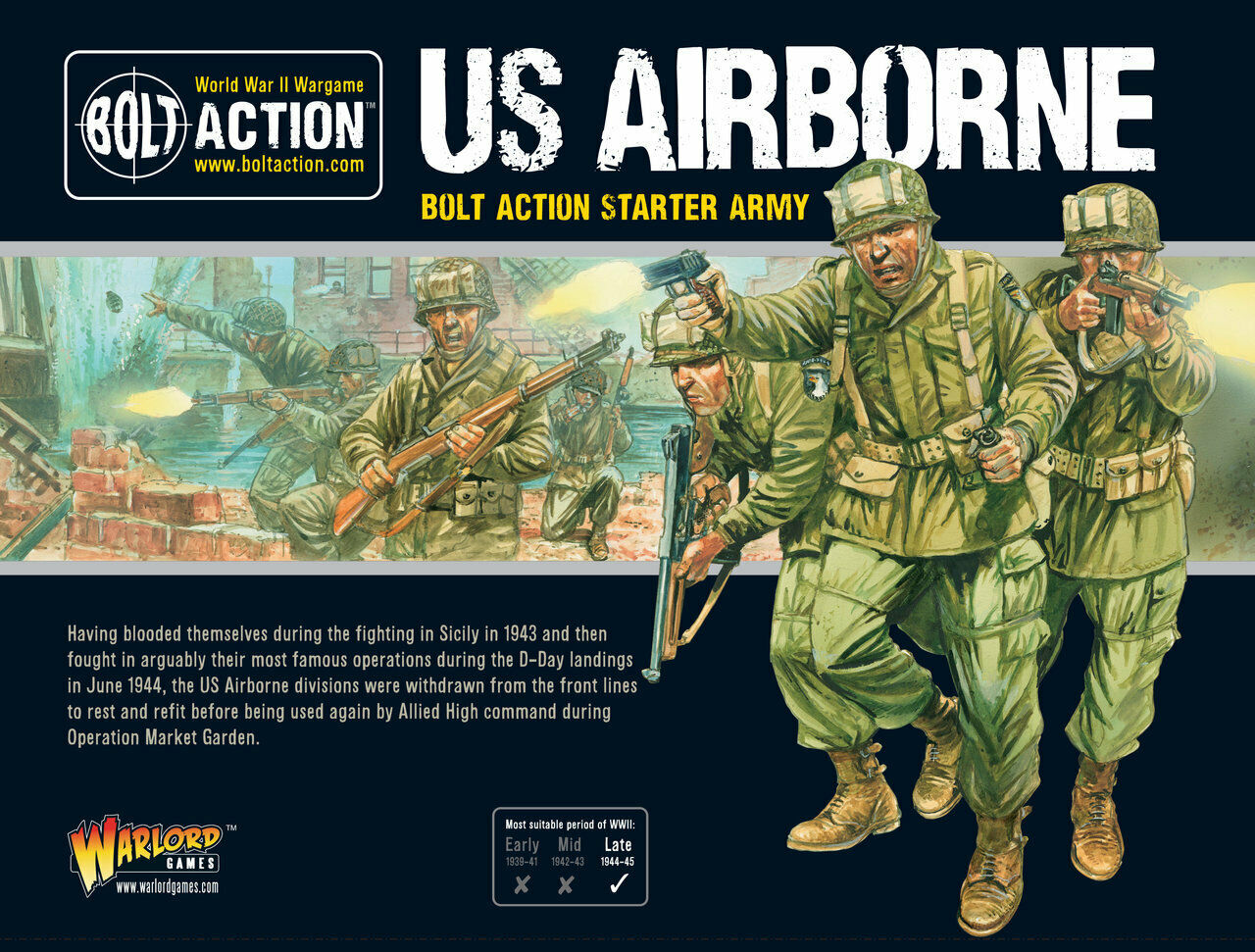 Bolt Action 2 US Airborne Starter Army (English)