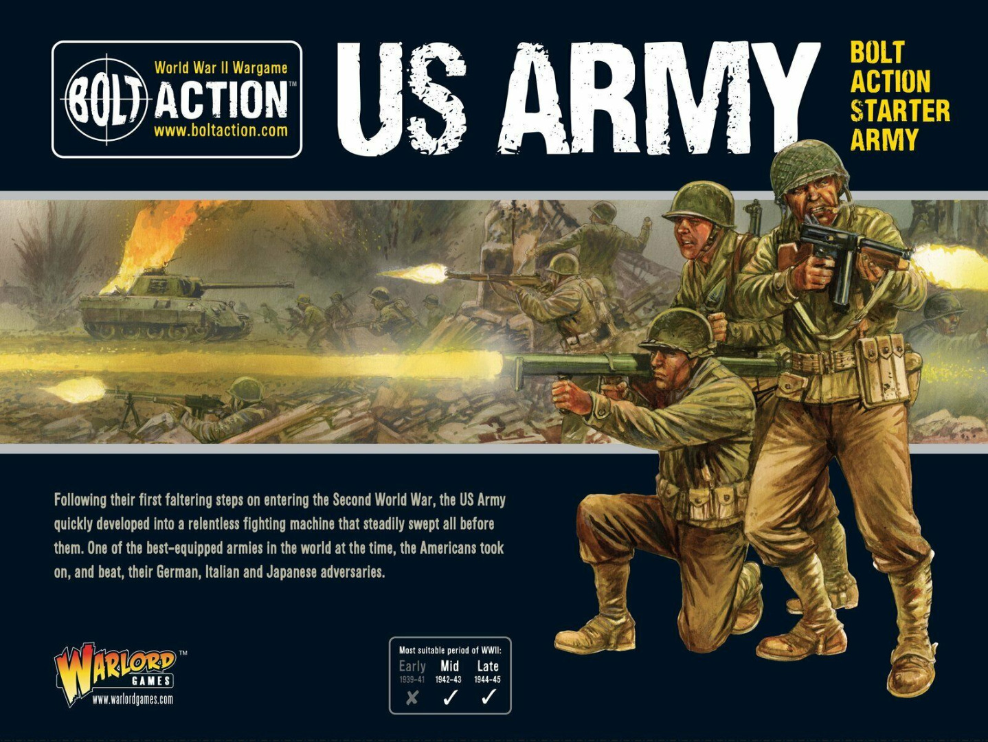 Bolt Action 2 US Army Starter Army (English)