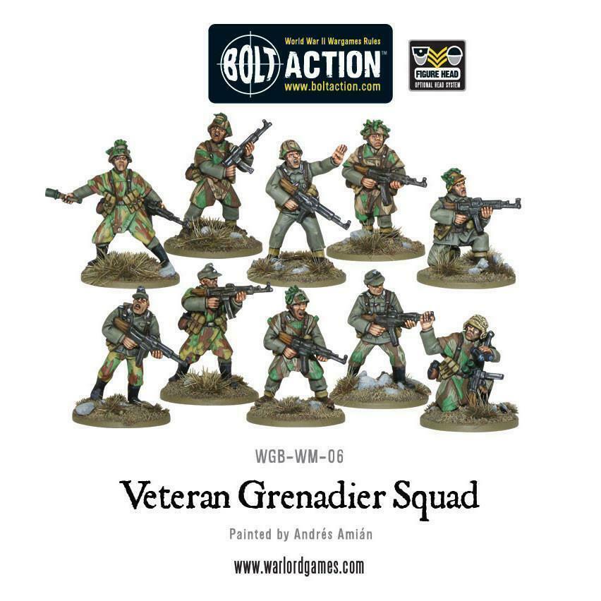 Bolt Action 2 Veteran Grenadiers Squad (English)