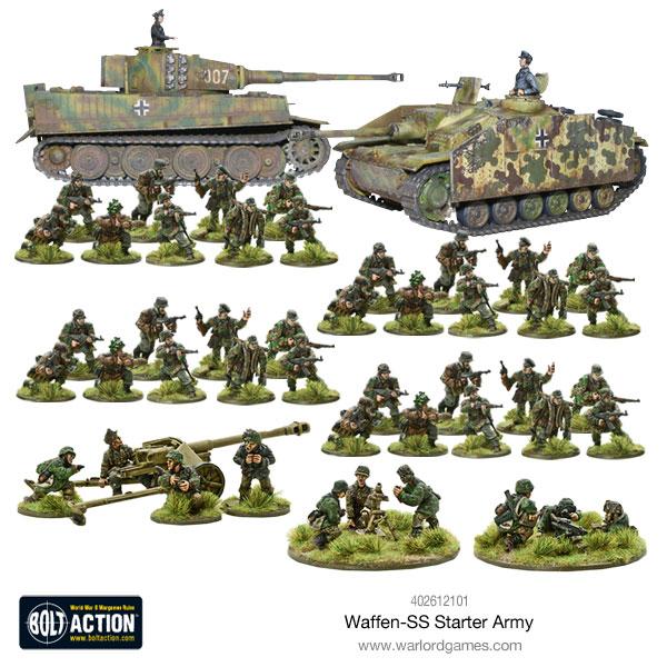 Bolt Action 2 Waffen SS Starter Army (English)