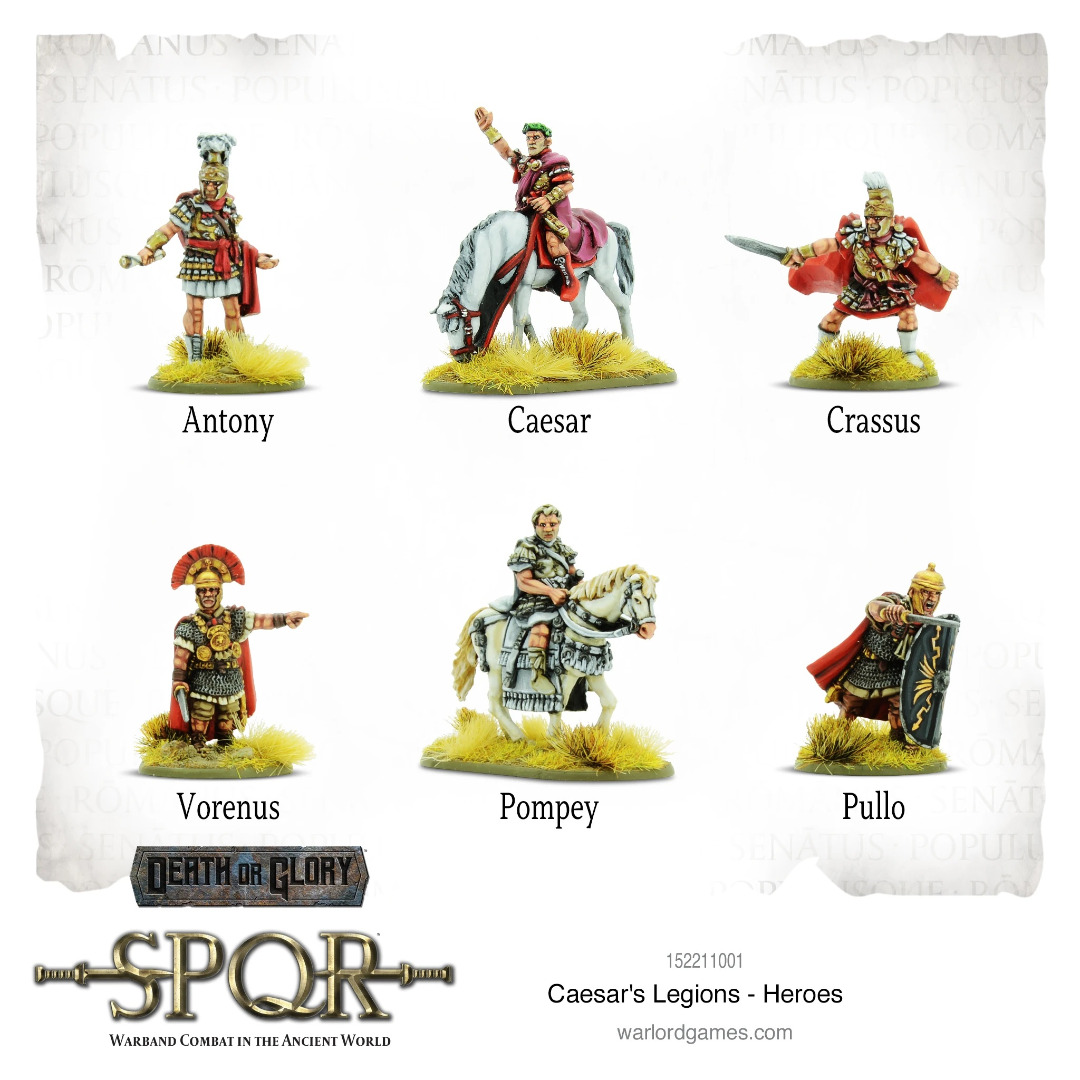 SPQR: Caesar's Legions - Heroes (English)