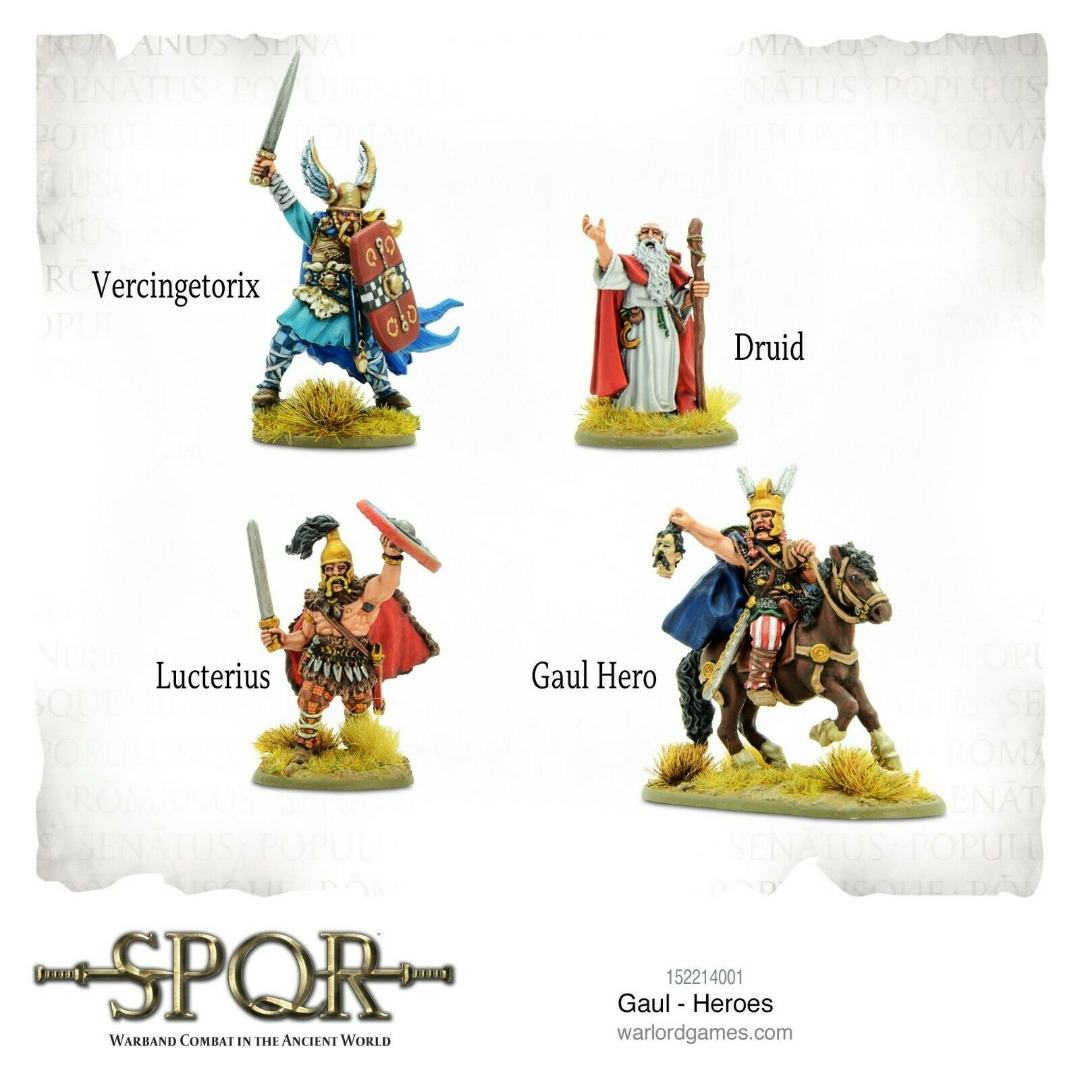 SPQR: Gaul - Heroes (English)