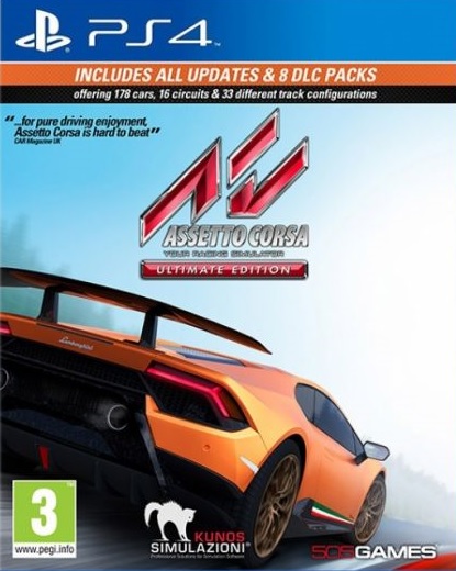 Assetto Corsa Ultimate Edition PS4 (Novo)