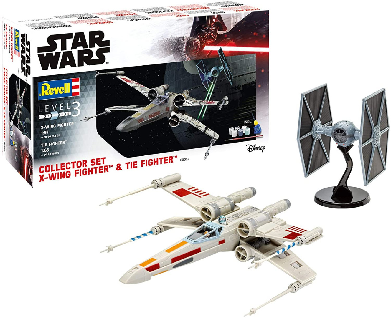 Revell Model kit Collector Set Star Wars X-Wing & TIE Fighter