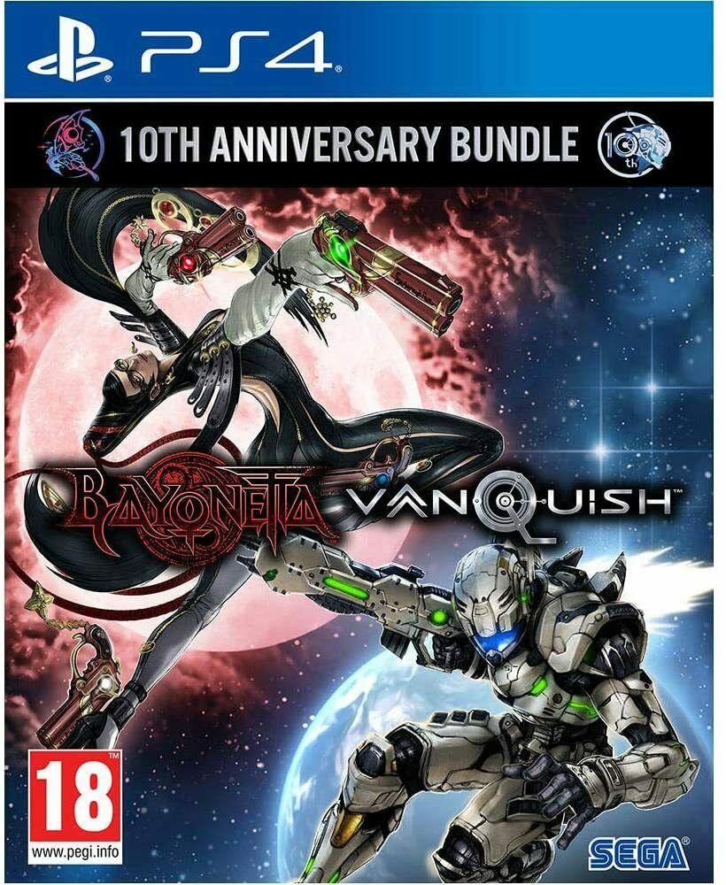 Bayonetta + Vanquish 10th Anniversary Bundle PS4 (Novo)