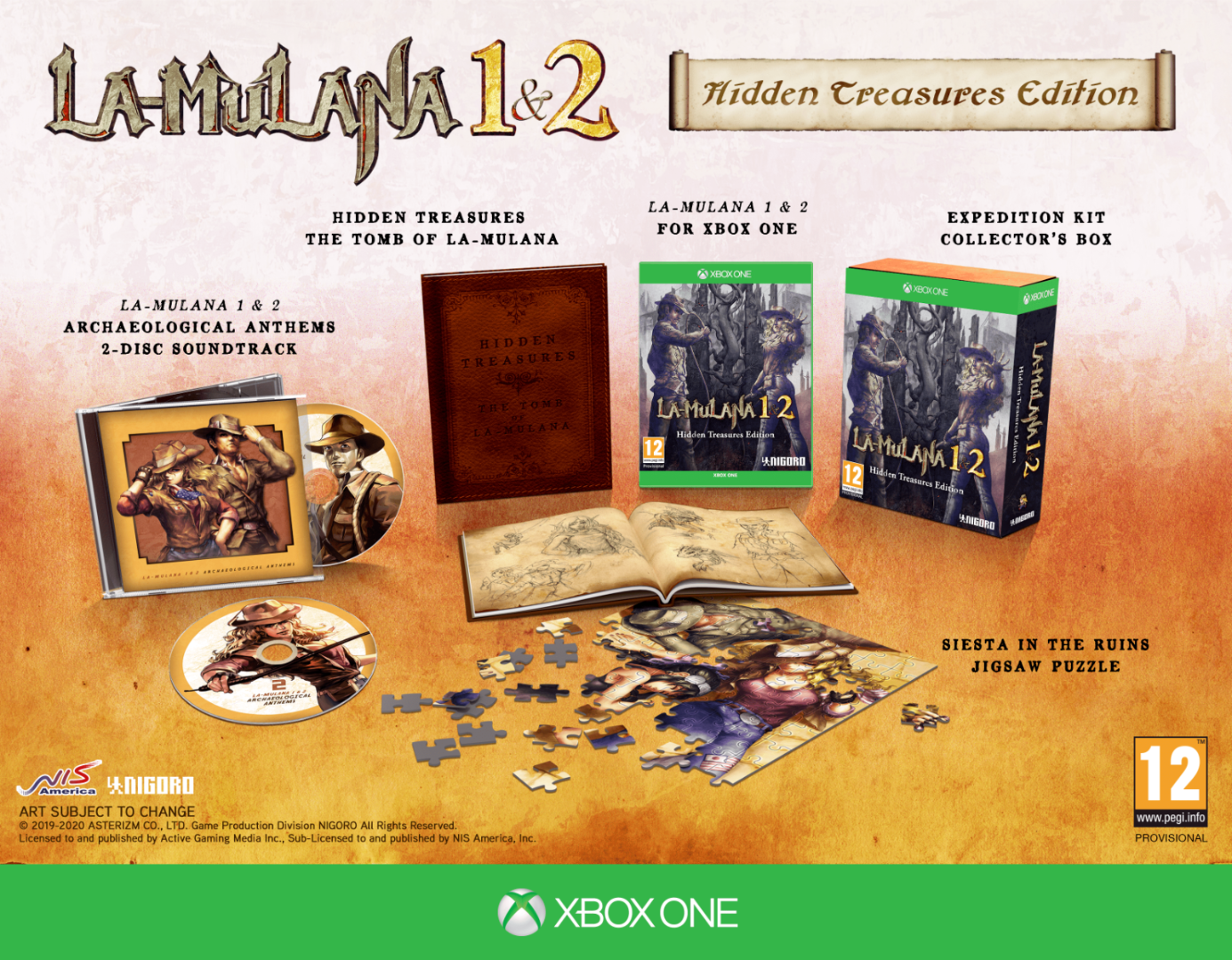 La Mulana 1 & 2 Hidden Treasures Edition Xbox One (Novo)
